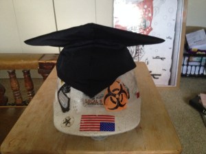 hard hat grad hat